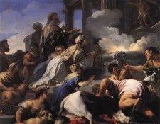 GIORDANO Luca Psyches Parents Offering Sacrifice To Apollo. , 