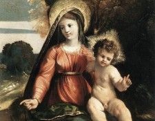 DOSSI Dosso Madonna and Child. , 