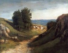 Courbet Paysage Guyere. , 
