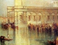 Turner Joseph The Dogana San Giorgio Sun. ,   