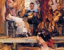 Israel Isaac Cafe chantant La Feria detail Sun. Israels, 