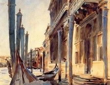 Sargent John Singer Grand Canal Venice. ,  