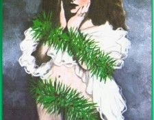 CoutureChristin Artists Christmas Cards-WeaSnF. , 