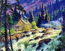 St Gilles - Chute Papinachois, De. Жиль, Санкт-