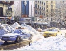 ConeDavis-Cinemas-Metro with Police Car-Weawwsa. , 