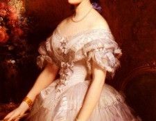 Dubufe Edouard Louis Portrait D-Une Dame. Dubufe,  