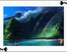 Blackbeard GSC KagayaDeck 034 Seven of Clubs. �����, Joh