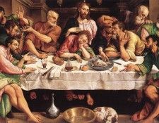 BASSANO Jacopo The Last Supper. ,    