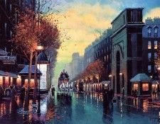 Sievers, Gregory - Late Afternoon at Cafe Denis (end. , 