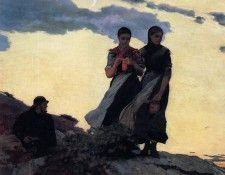 Homer Winslow Early Evening aka Sailors Take Warning. �����, �������