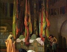 Gerome Jean Leon The Tombe of Hazrat Imam Hisain Allahis Salam. , -