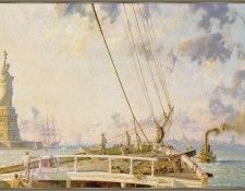 StobartJohn-StatueOfLiberty-NewYorkHarbor1886-sj. Stobart, 
