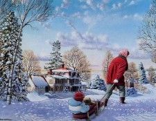 Helene Corriveau - Promenade sur la colline, De. Corriveau, 