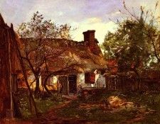 Deply Hippolyte Camille La Chaumiere A Berneval. ������ ������� ������