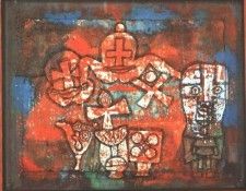 Klee Chinese porcelain, 1923, Collection Mr. and Mrs. Werner. , 