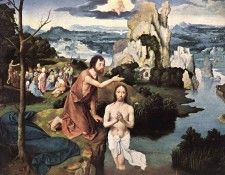 PATENIER Joachim Baptism Of Christ. Patenier  Patinir