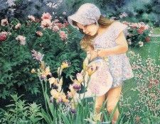 IS7 043 Mary OKeefe Young 03 Keeping the Garden Young. Okeefe, 