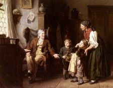 Schlesinger Felix Besuch Beim. ��������� ������