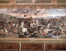 Raffaello - Stanze Vaticane - The Battle at Pons Milvius. �������