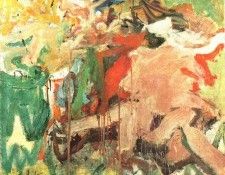 DE KOONING PAINTING,1950, PRIVATE. �������, ������ ��