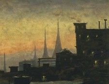 Eilshemius-NewYorkRoofTops. Eilshemius, ���� �