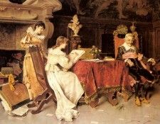 Cecchi Adriano The Art Lesson. �����, �������