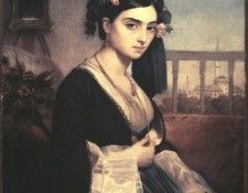 Gleyre Charles Oriental Lady. ,   Gabriel