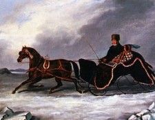 Cornelius Kriegoff - La Carriole Bleue, De. Krieghoff, 