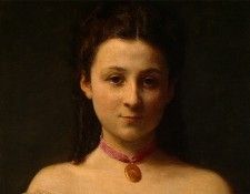 Fantin Latour Mademoiselle de Fitz James 1867 detail1. -, ---