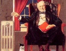 Man Seated by Radiator. �������, ������