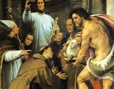 PORDENONE St Lorenzo Giustiniani And Other Saints. ���������