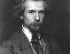 Portrait of the artist Paval Shestakova. ,  