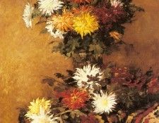 Ruytinx Alfred A Vase Of Chrysanthemums. Ruytinx, �������