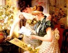 Gampenrieder Karl Prinzessin Elvira Von Bayern Mit Freundin. Gampenrieder, ����