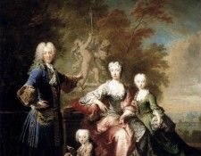 TOURNIERES Robert Count Ferdinand Adolf Von Plettenberg And His Family. , 