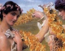 Alma Tadema When Flowers Return. - 