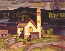 casson anglican church at magnetawan 1933. 