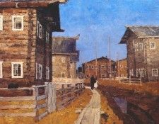 stozharov vazhgort village (white night) 1967. 