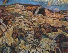 varley the sunken road c1919. 
