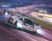 Cma 087 1988 daytona 24 hours with jaguars winning xjr9.  