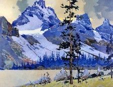 Robert Genn - Bastion Peak, Jasper, De. , 