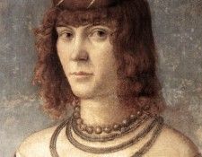 Carpaccio Portrait of a Woman. , 