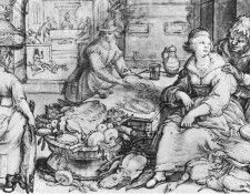 GOLTZIUS Hendrick The Rich Kitchen. ��������, �������