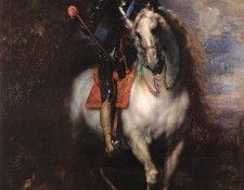 Equestrian Portrait of CharlesI King of England WGA. ,  