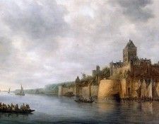 Goyen van Jan View on castle Valkenhof Sun . ,  