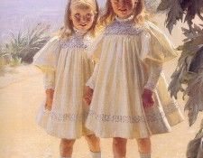 Kroyer Peder Severin Hermanas Bentzon 1897. Kroyer,  