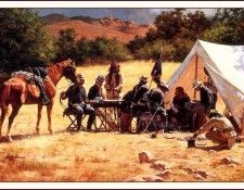 bs-aaw-HowardTerpning-FieldHeadquarters-ArizonaTerritory1885. Terpning, 