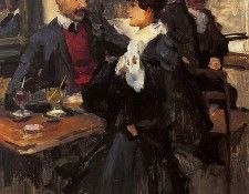 Israel Isaac Au cafe Sun. Israels, 