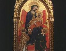 Gentile da Fabriano Madonna and Child, with Sts. Lawrence an. ��������, �������� ��