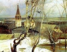 savrasov the rooks have returned 1871. , 